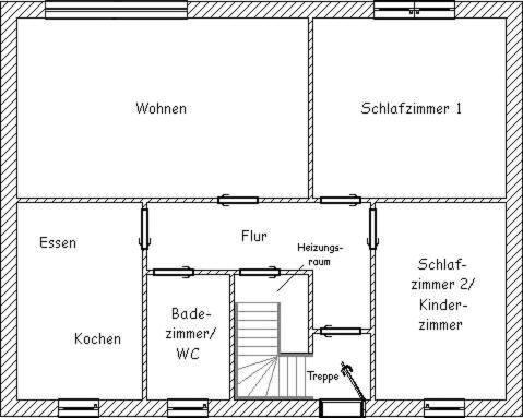 Haus Flinthoern Erdgeschoss Bensersiel Luaran gambar